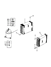 Unit Parts parts for Kenmore Heat Pump System 253.8753061 (2538753061, 253 8753061) from AppliancePartsPros.com