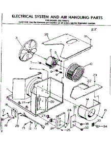 Electrical System And Air Handling Parts parts for Kenmore Heat Pump System 253.7792312 (2537792312, 253 7792312) from AppliancePartsPros.com