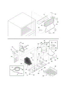System parts for Kenmore Refrigerator 253.62112015 (25362112015, 253 62112015) from AppliancePartsPros.com