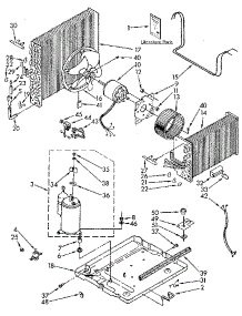 Unit parts for Kenmore Heat Pump System 106.8782070 (1068782070, 106 8782070) from AppliancePartsPros.com