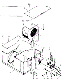 Electrical System & Air Handling Parts parts for Kenmore Heat Pump System 253.70541 (25370541, 253 70541) from AppliancePartsPros.com