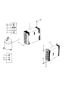 Unit Parts parts for Kenmore Heat Pump System 253.8741291 (2538741291, 253 8741291) from AppliancePartsPros.com