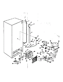 Unit Parts parts for Kenmore Freestanding Freezer 757.721940 (757721940, 757 721940) from AppliancePartsPros.com