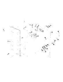 Freezer Door Parts parts for Kenmore Freestanding Freezer 757.722940 (757722940, 757 722940) from AppliancePartsPros.com
