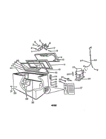 Replacement Parts parts for Kenmore Freestanding Freezer 67519231796-C35H-GKUW250 from AppliancePartsPros.com