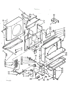 Air Flow Parts parts for Kenmore Heat Pump System 106.71800 (10671800, 106 71800) from AppliancePartsPros.com