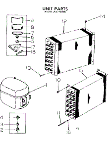 Unit Parts parts for Kenmore Heat Pump System 253.7797080 (2537797080, 253 7797080) from AppliancePartsPros.com