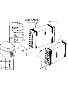 Unit Parts parts for Kenmore Heat Pump System 253.7779000 (2537779000, 253 7779000) from AppliancePartsPros.com