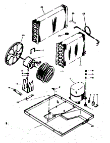 Refrigeration System & Air Handling Parts parts for Kenmore Heat Pump System 253.68540 (25368540, 253 68540) from AppliancePartsPros.com