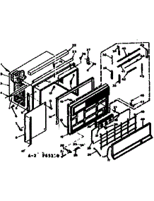 Cabinet Parts parts for Kenmore Heat Pump System 106.65130 (10665130, 106 65130) from AppliancePartsPros.com