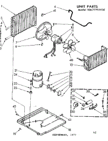 Unit Parts parts for Kenmore Heat Pump System 106.7770510Z (1067770510Z, 106 7770510Z) from AppliancePartsPros.com