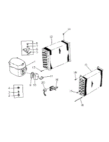Unit Parts parts for Kenmore Heat Pump System 253.7797135 (2537797135, 253 7797135) from AppliancePartsPros.com