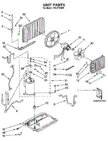 Unit parts for Kenmore Heat Pump System 106.8760694 (1068760694, 106 8760694) from AppliancePartsPros.com