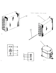 Refrigeration System Parts parts for Kenmore Heat Pump System 253.71230 (25371230, 253 71230) from AppliancePartsPros.com