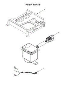 Pump Parts parts for Kenmore Freestanding Ice Maker 106.89592101 (10689592101, 106 89592101) from AppliancePartsPros.com
