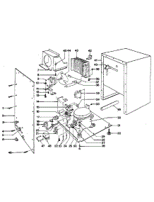 Unit Parts parts for Kenmore Freestanding Ice Maker 767.9894150 (7679894150, 767 9894150) from AppliancePartsPros.com