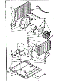Unit parts for Kenmore Heat Pump System 106.73801 (10673801, 106 73801) from AppliancePartsPros.com