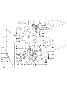 Unit Parts parts for Kenmore Freestanding Ice Maker 767.8894150 (7678894150, 767 8894150) from AppliancePartsPros.com