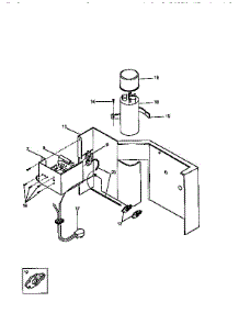 Control Panel parts for Kenmore Heat Pump System 253.9750555 (2539750555, 253 9750555) from AppliancePartsPros.com