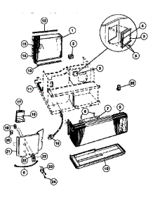 Electrical System And Unit Parts parts for Kenmore Heat Pump System 253.9745080 (2539745080, 253 9745080) from AppliancePartsPros.com