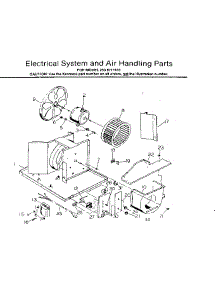 Electrical System & Air Handling Parts parts for Kenmore Heat Pump System 253.8711413 (2538711413, 253 8711413) from AppliancePartsPros.com