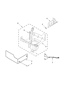 Pump Parts parts for Kenmore Freestanding Ice Maker 106.89589707 (10689589707, 106 89589707) from AppliancePartsPros.com