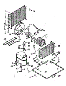 Unit Parts parts for Kenmore Heat Pump System 106.73700 (10673700, 106 73700) from AppliancePartsPros.com