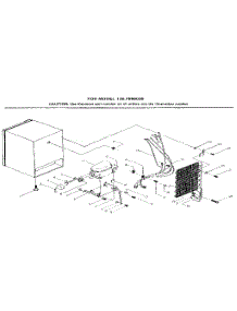 Unit Parts parts for Kenmore Freestanding Ice Maker 126.7986030 (1267986030, 126 7986030) from AppliancePartsPros.com