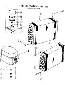 Refrigeration System parts for Kenmore Heat Pump System 253.7791440 (2537791440, 253 7791440) from AppliancePartsPros.com
