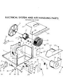 Electrical System And Air Handling Parts parts for Kenmore Heat Pump System 253.7791440 (2537791440, 253 7791440) from AppliancePartsPros.com