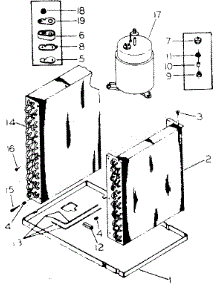 Unit Parts parts for Kenmore Heat Pump System 253.8750960 (2538750960, 253 8750960) from AppliancePartsPros.com