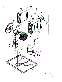 Refrigeration System & Air Handling Parts parts for Kenmore Heat Pump System 253.66540 (25366540, 253 66540) from AppliancePartsPros.com