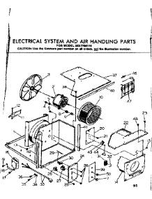 Electrical System & Air Handling Parts parts for Kenmore Heat Pump System 253.7796110 (2537796110, 253 7796110) from AppliancePartsPros.com