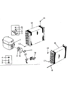 Unit Parts parts for Kenmore Heat Pump System 253.7797133 (2537797133, 253 7797133) from AppliancePartsPros.com