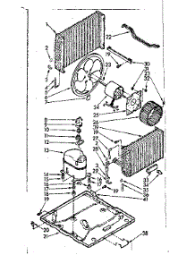 Unit Parts parts for Kenmore Heat Pump System 106.73620 (10673620, 106 73620) from AppliancePartsPros.com