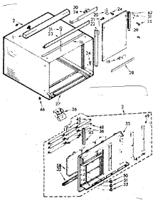 Cabinet Parts parts for Kenmore Heat Pump System 106.741181 (106741181, 106 741181) from AppliancePartsPros.com