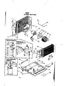 Unit Parts parts for Kenmore Heat Pump System 106.7771491Z (1067771491Z, 106 7771491Z) from AppliancePartsPros.com
