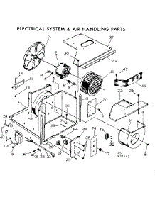 Electrical System & Air Handling Parts parts for Kenmore Heat Pump System 253.71242 (25371242, 253 71242) from AppliancePartsPros.com