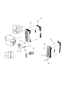 Unit Parts parts for Kenmore Heat Pump System 253.7797134 (2537797134, 253 7797134) from AppliancePartsPros.com