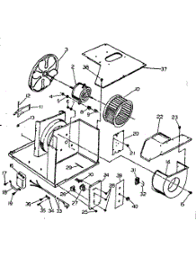 Electrical System & Air Handling Parts parts for Kenmore Heat Pump System 253.71251 (25371251, 253 71251) from AppliancePartsPros.com