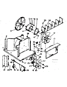 Electrical System & Air Handling Parts parts for Kenmore Heat Pump System 253.69091 (25369091, 253 69091) from AppliancePartsPros.com