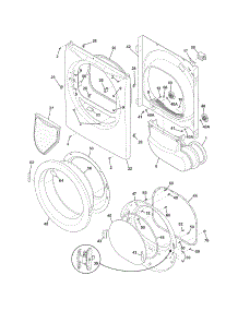 Front Panel / Lint Filter parts for Kenmore Heater 9512 from AppliancePartsPros.com