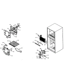 Evaporator parts for Kenmore Refrigerator 303075 from AppliancePartsPros.com