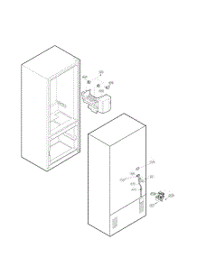 Ice Maker Parts parts for Kenmore Refrigerator 795.77304601 (79577304601, 795 77304601) from AppliancePartsPros.com