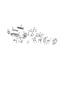 Icemaker Wr30x0320 parts for Kenmore Refrigerator 363.9552722 (3639552722, 363 9552722) from AppliancePartsPros.com