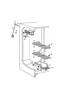 Freezer Section parts for Kenmore Refrigerator 363.9552712 (3639552712, 363 9552712) from AppliancePartsPros.com