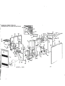Furnace Body parts for Kenmore Heater 867.741240 (867741240, 867 741240) from AppliancePartsPros.com