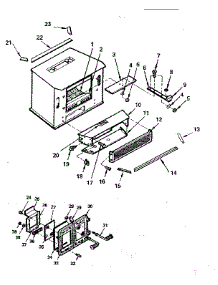 Forester Insert And Freestanding parts for Kenmore Heater 143.840200 (143840200, 143 840200) from AppliancePartsPros.com