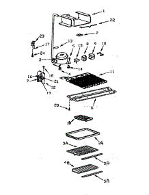 Evaporator Assy / Accessories parts for Kenmore Refrigerator 564.91615100 (56491615100, 564 91615100) from AppliancePartsPros.com