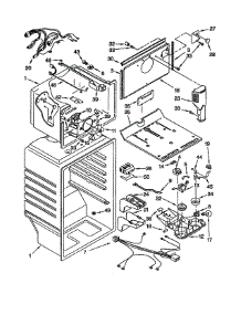 Liner parts for Kenmore Refrigerator 106.68907890 (10668907890, 106 68907890) from AppliancePartsPros.com